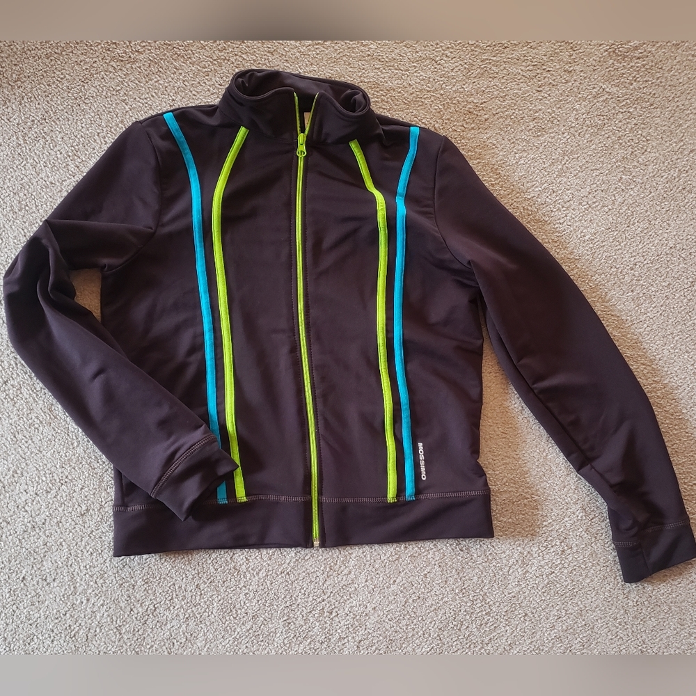 Mossimo athletic full zip sweat shirt